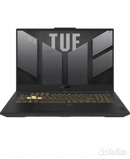 Ноутбук asus TUF Gaming F17 серый