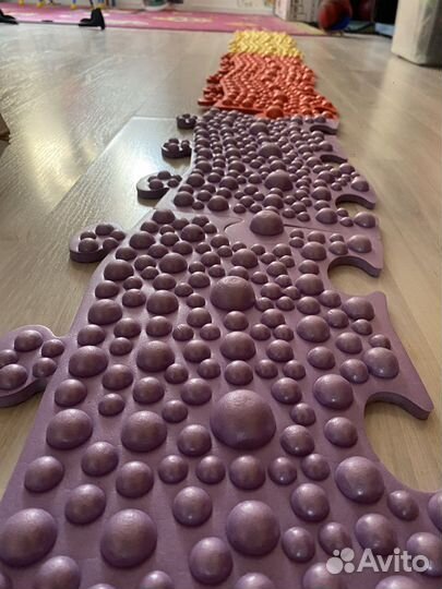 Ортопедический коврик пазл для детей 1-14 лет