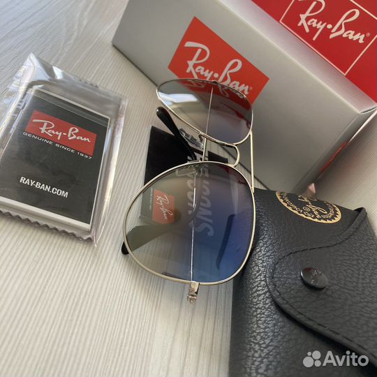Очки ray ban aviator оригинал