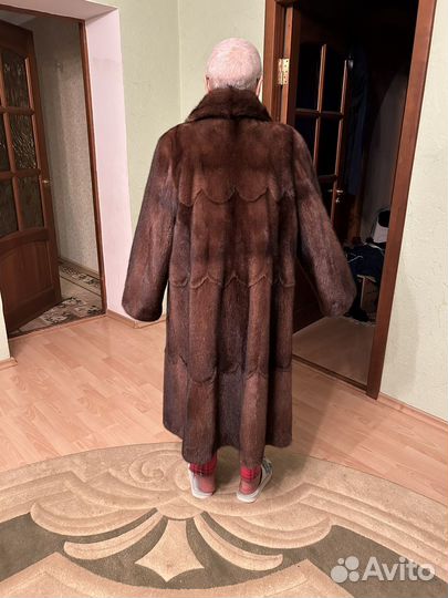 Шуба норковая поперечка 48 50