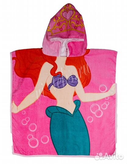 Пончо детское Русалочка