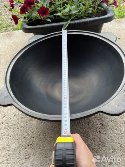 Казан чугунный узбекский 16 литров