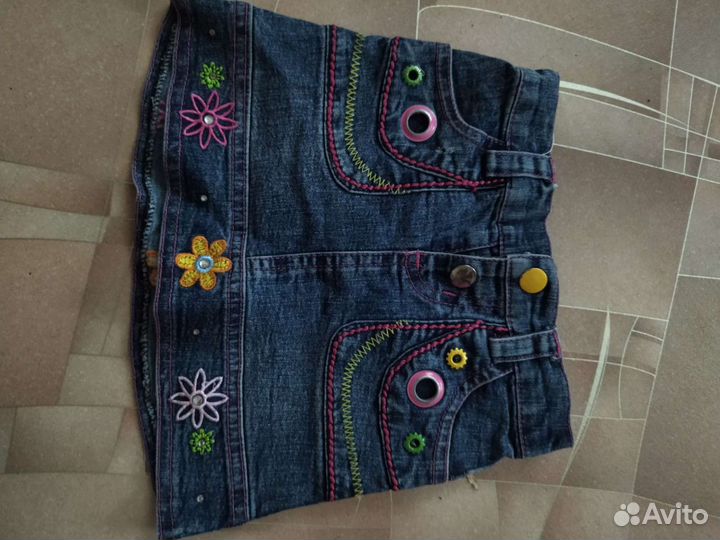 Джинсовая юбка