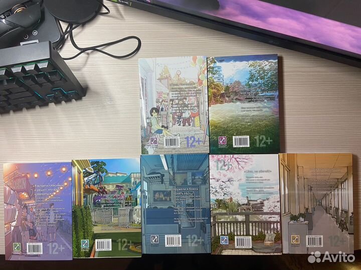 Форма голоса, 7 томов, манга