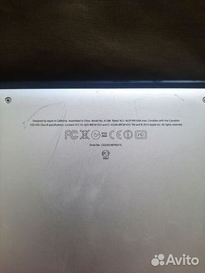 Apple MacBook Pro 15 2011г
