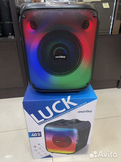 Bluetooth колонка Smartbuy Luck, мощность 40Вт