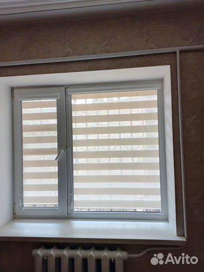 Рулонные шторы в спальню