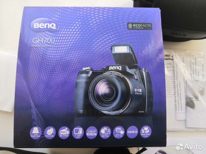 Фотоаппарат Benq GH700 21x zoom