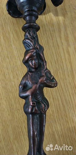 Подсвечник бронза