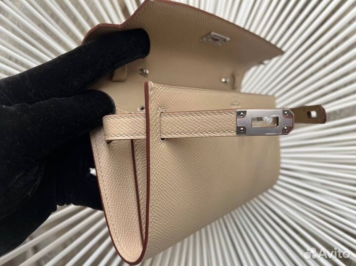 Сумка Hermes Kelly to go Neutral Trench