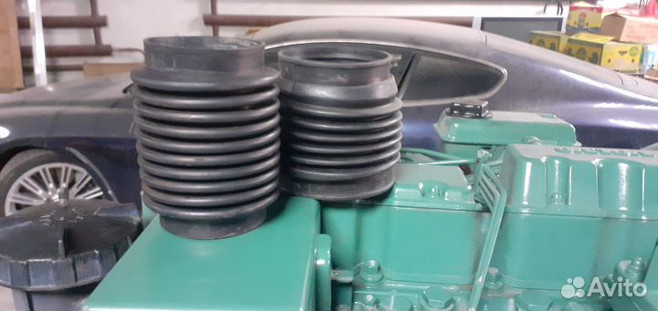 Угловая поворотно-откидная колонка volvo-penta