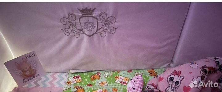 Бортики в детскую кроватку