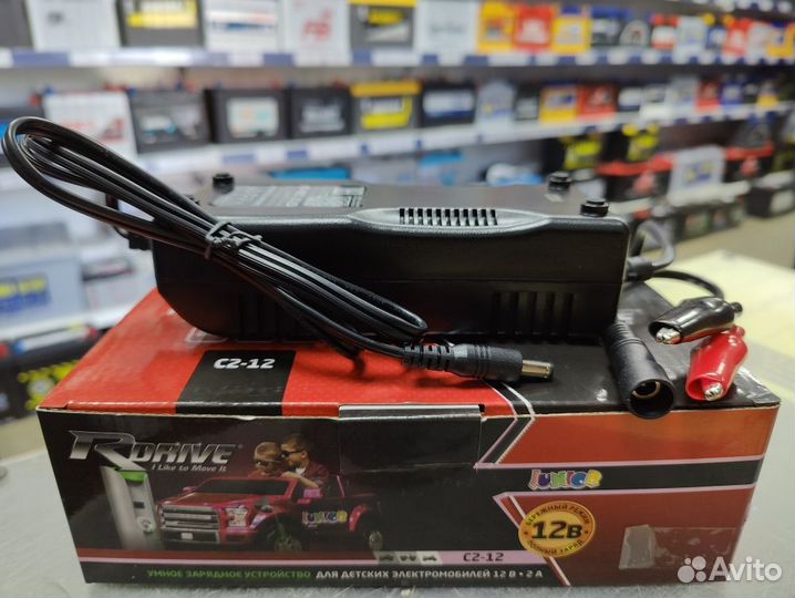 Зу RDrive для детских машинок и AGM аккумуляторов