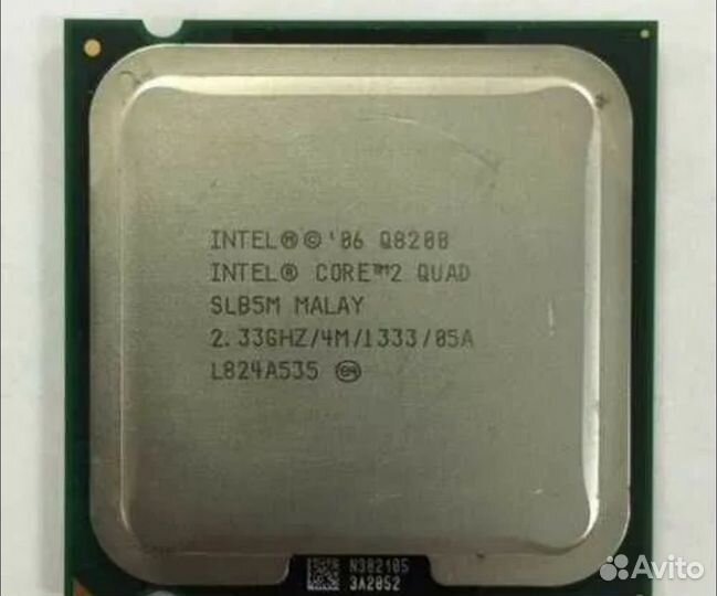 Процессор core 2 quad 8200 socket 775