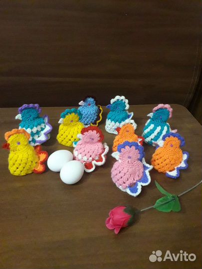 Пасхальные курочки, венки