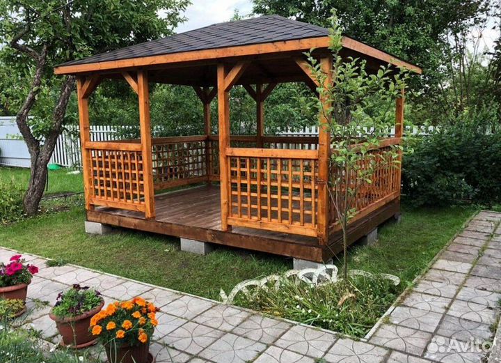 Беседка под ключ