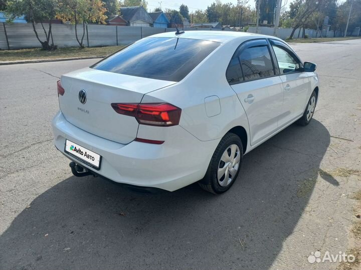 Volkswagen Polo 1.6 МТ, 2022, 34 856 км