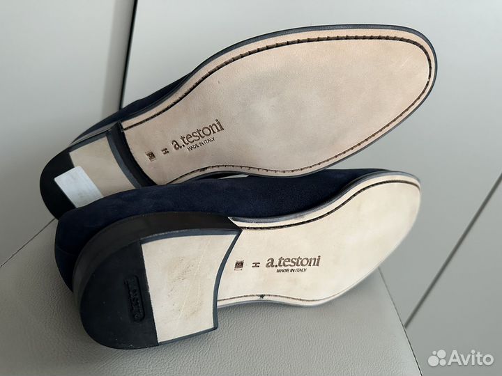 Лоферы мужские A.Testoni Италия 41-42р