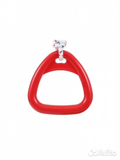 Кольца гимнастические детские треугольные, Красный