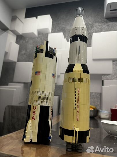 Лего ракета nasa