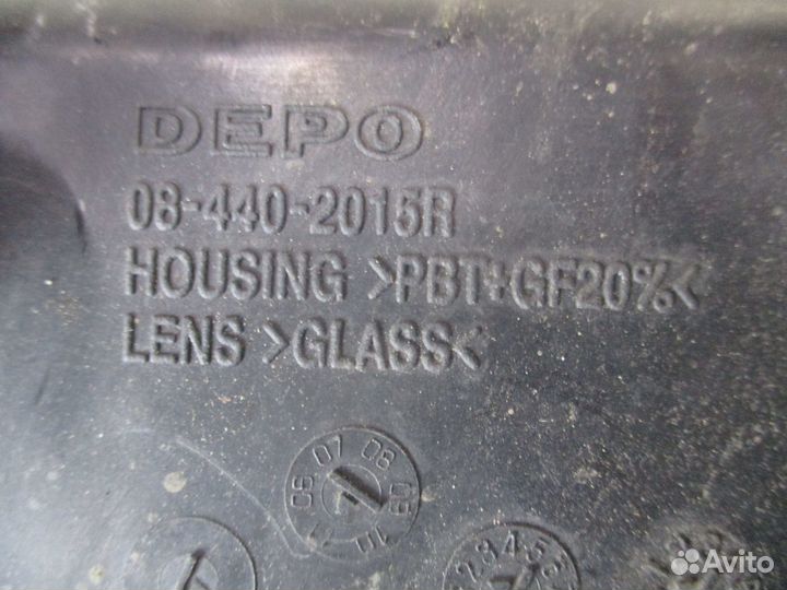 Фара противотуманная Mercedes-Benz A9438200056