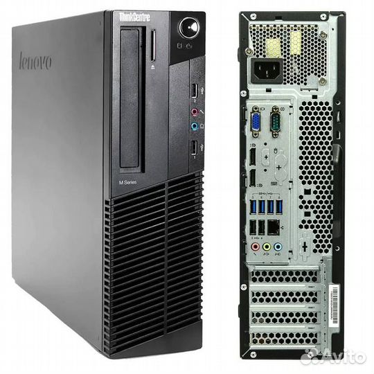 Мини пк Lenovo 4 ядра / Win 10 лицензия