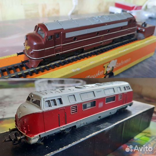 Модель железной дороги мм12 гдр