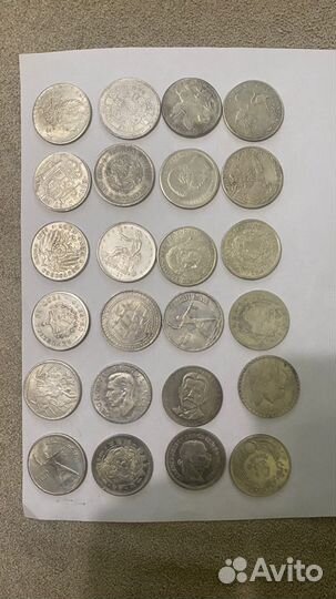 Китайские копии серебряных монет разных стран