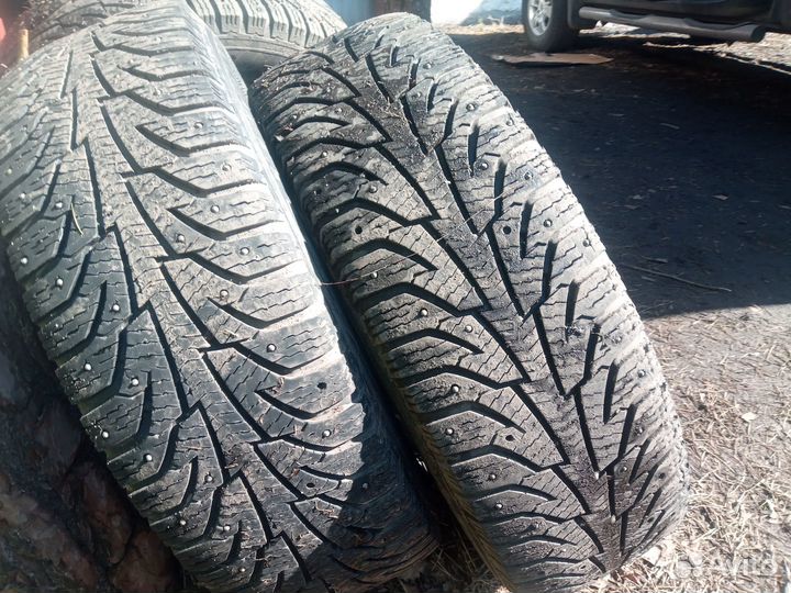 Зимние шины r16 на стальных дисках mitsubishi