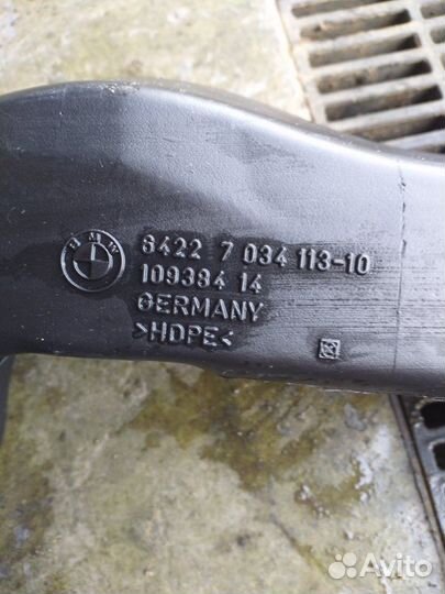 Воздуховод салона Bmw 525I E60 N52B25AF 2006