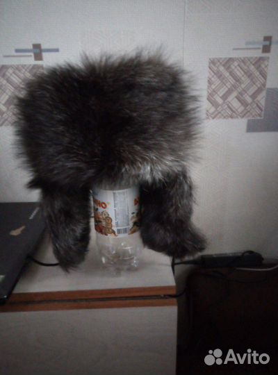 Мужская шапка. Р-р57-58. верх-кожа