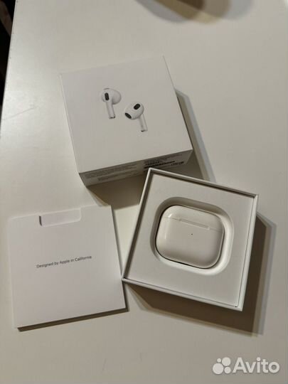 Наушники apple airpods 3