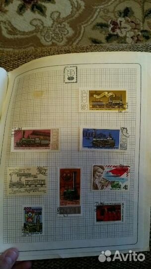 Марки СССР Transport