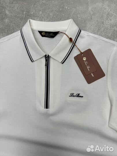 Футболка polo от Loro Piana