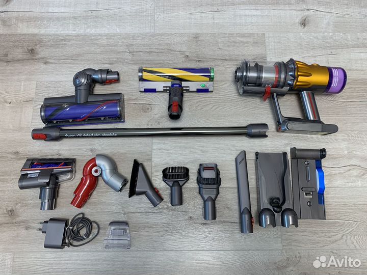 Пылесос Dyson V12 Detect Slim Absolute Vacuum Clea
