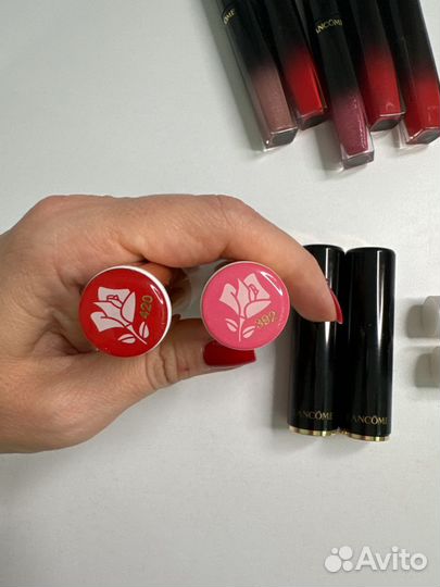 Lancome помада, блеск для губ