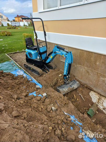 Услуги Мини-экскаватора