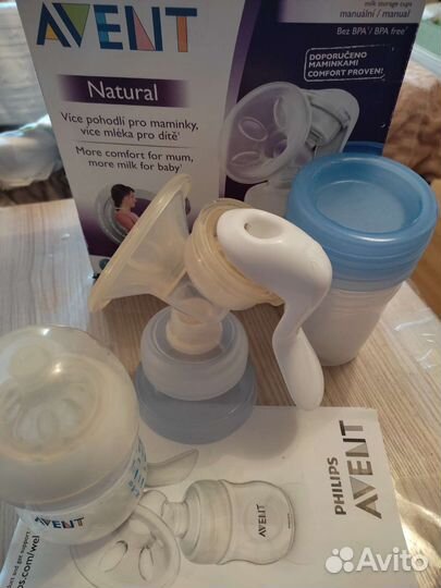 Молокоотсос avent ручной