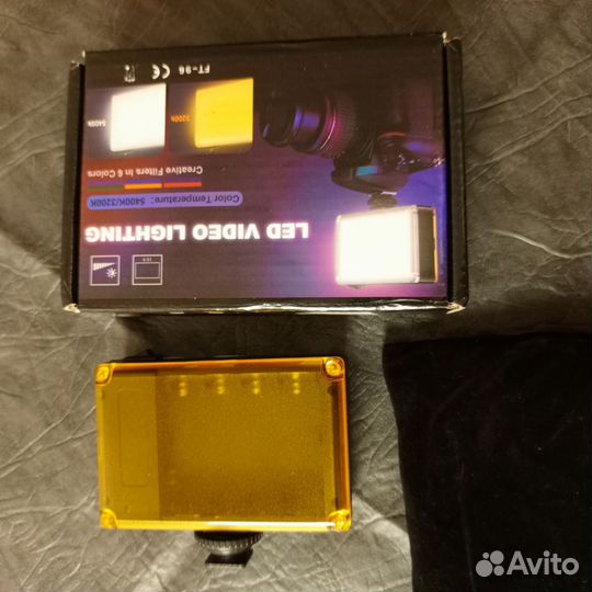 Видео свет светодиодная лампа