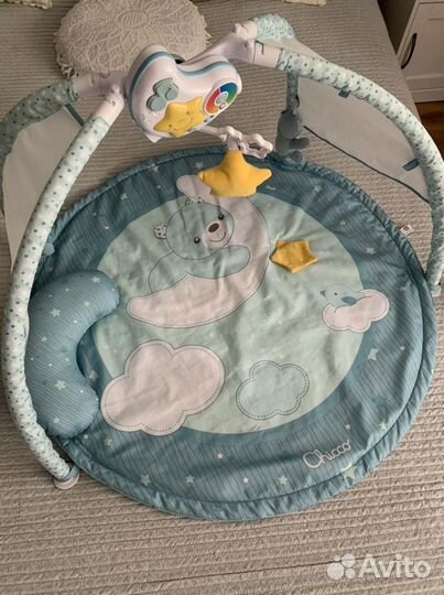 Развивающий коврик chicco 3 в 1