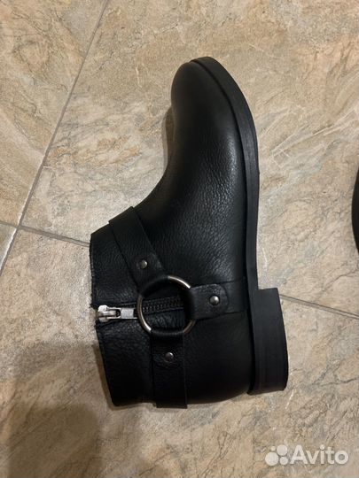 Полуботинки женские 38 размер zara кожа