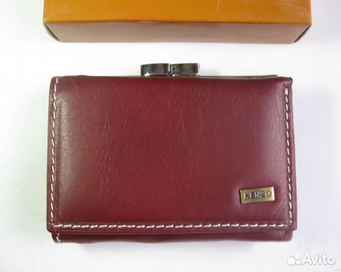 Кошелек женский, портмоне, кожа