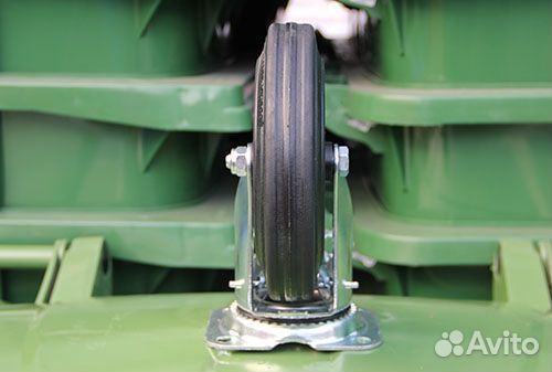 Колесо поворотное 200 мм с тормозом (Германия)