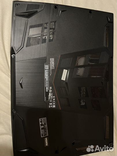 Ноутбук msi RTX 2060 i5-9300H 512gb
