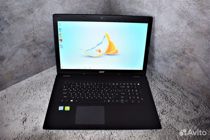Ноутбук acer на Core i3-6006U/ 940M/ 17 дюймов