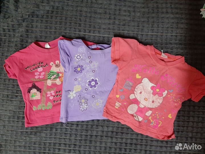 Вещи пакетом на девочку 74