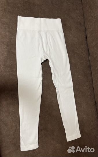 Белые новые лосины