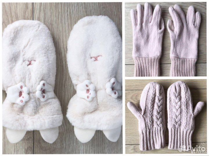 Варежки и перчатки HM 4-6 лет