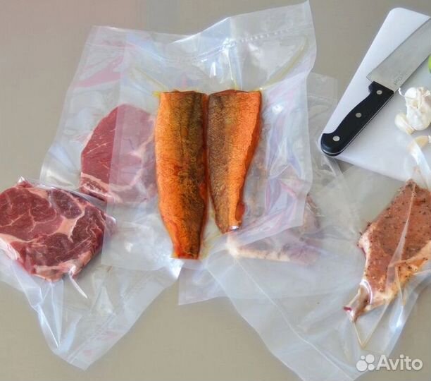 Вакуумный пакет для пищевой продукции 40х50см