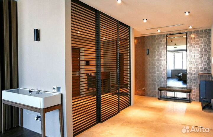 Реечные перегородки